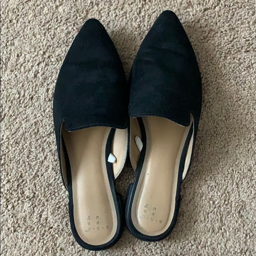 EUC A New Day black mules size 9